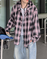 Plan check hood shirt