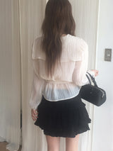 Sailor scarf blouse