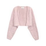 FURRY BOLERO CARDIGAN (2 COLORS)
