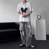 CL アンユージュアルシルケット半袖Tシャツ (2 colors)