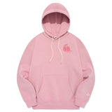 BIG CHERRY DRAWING HOODIE [DARK PINK]