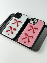 Twin Ribbon Epoxy Bumper Case(White)