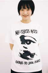 アイズTシャツ - ホワイト