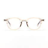 Horn-Trimmed Transparent Glasses Y.LAB 06 C12