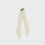 Dot Lace Scarf (ivory)