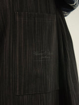 AN Denim Stripe Balloon Banding Pants