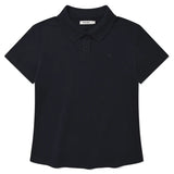 KIRSH プレーンスリムフィットピケTシャツ【ダークネイビー】