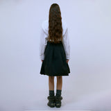 Balloon Midi Skirt (CHARCOAL)