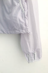 Light touch cropped hooded jacket