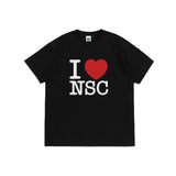 I LOVE NSC TEE (BLACK)