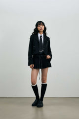 ASTRAL CROP JACKET / BLACK