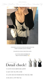 Blair Built-in Bra V-neck Flare Sleeveless Top