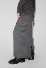 SHIRRING LONG SKIRT