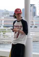 XX Raglan Printing Kint 1/2 T