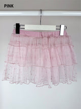 STAR CANCAN LAYERED SKIRT (2C)
