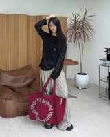 Torun Lettering Big Shoulder Bag