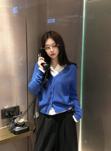 [SHOPPERMADE] Cozy Wool V-neck Knit Cardigan (7color)