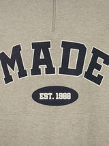 SO MADE ハーフジップアップスウェットシャツ