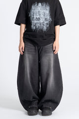 Wixo Wide Washed Denim