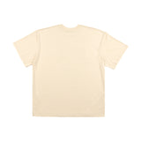 [UNISEX] C.O.M.E モータースポーツオーバーサイズプリントコットンジャージTシャツ（ベージュ）