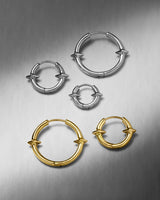 Qria Hoop Earrings Set