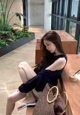 Lloyd Bamboo Rattan Shoulder Bag / 2 colors