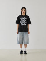スクライブルペイントtシャツ