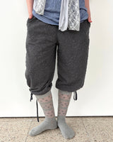 Rosette Embo Pants (2colors)