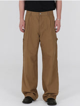 PINTUCK CARPENTER WORK PATCH PANT'S