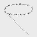 BLOOMING LOGO METAL BELT