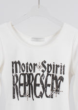 SPRIT SCARF TEE
