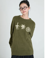 DOODLE KNIT - KHAKI