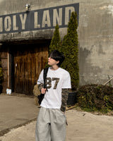 キャンバーカモレイヤードロングスリーブTシャツ