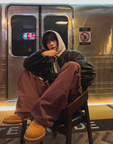 Utility Washing Wide Cargo Pants