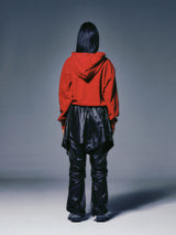 DRAPE LAYERED SKIRTPANTS (BLACK)