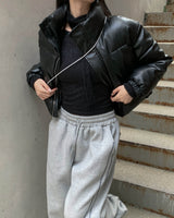 Leather short padding (4colors)