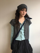 Copenhagen striped cardigan (2color)
