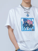 "D.T. Security Failure” T-Shirt  Album Cover Ver.(White)