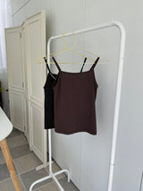 Dot Shirring Sleeveless (3 colors)
