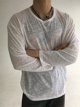 see through long sleeve(3colors)