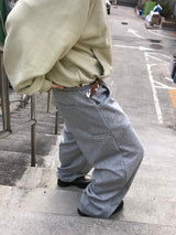 ワイドベルトスウェットパンツ (6c)