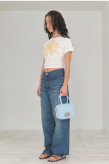 Lumpy Bumpy Totebag Sky Blue