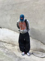 Ruton Pintuck Wide Stripe Pants 2C