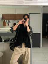  First Overfit V-Neck Knit Vest
