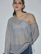 ONE-SHOULDER COVER UP