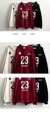 23 Number Vintage Boxy Hoodie