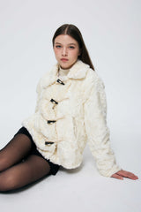COZY FUR JACKET / WHITE
