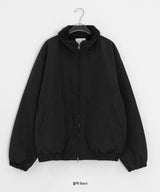 [Unisex] マンタブオーバーキルティングウールジャンパー