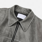 Bold Leather Short Padding