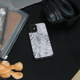 [MADE] zebra glass bumper case (gray)